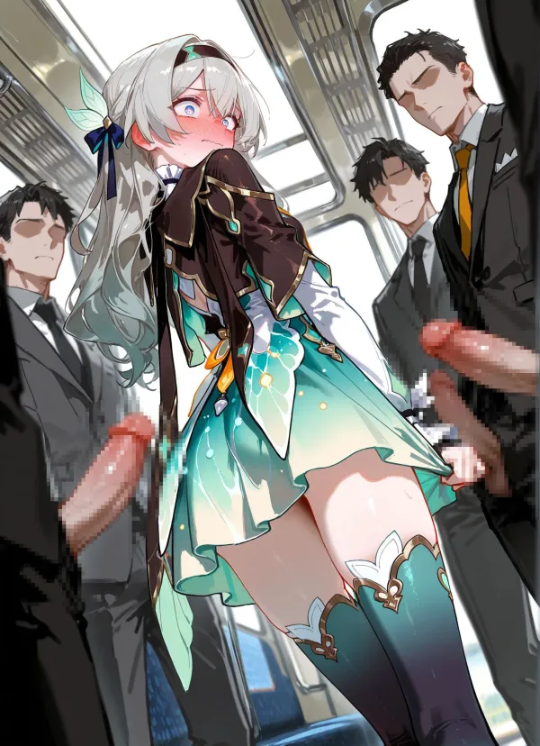 ホタルの満員電車