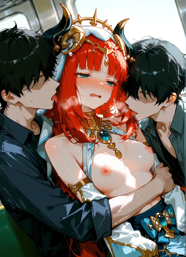 ニィロウ、電車でセックス