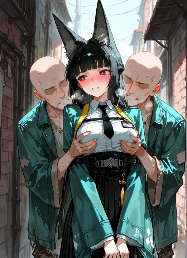 星見雅、スラム潜入