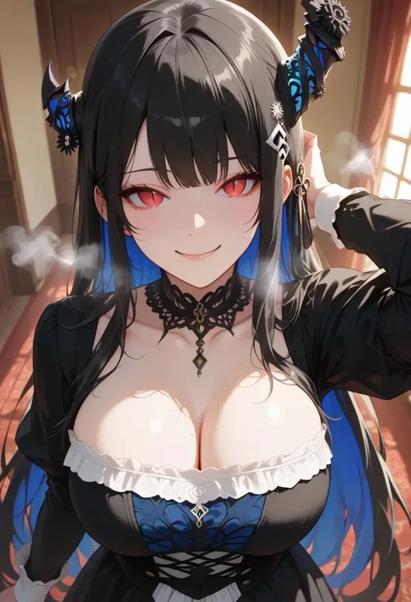 Nerissa Ravencroft(163p) ネリッサ・レイヴンクロフト [AI Generated]